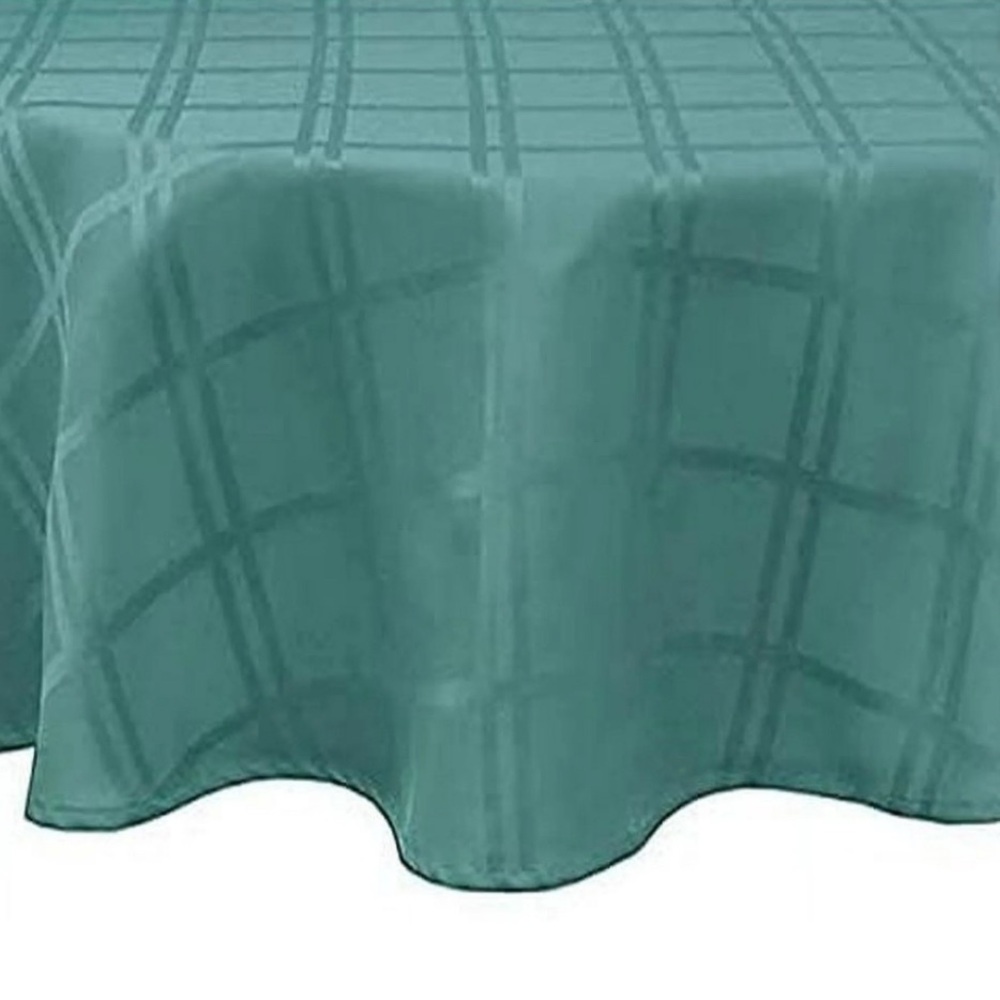 Origins Elegant Turquoise New 70” round Tablecloth